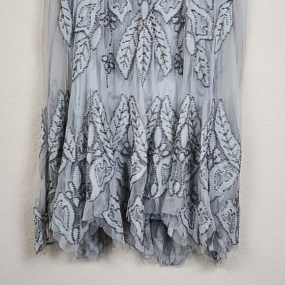 NWT Free People La Palma XS Beaded Dress - Picture 12 of 15